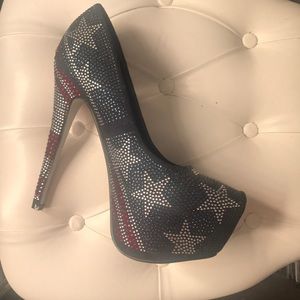 PATRIOTIC HEELS!!